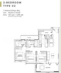 One Holland Village Residences (D10), Apartment #562572751